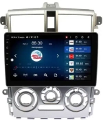 Магнитола для Mitsubishi Colt 6 2002-2012, Colt Plus (правый руль, рамка серебро) - Vaycar VA47-5099 на Android 13, 8-ядер, 4G SIM-слот