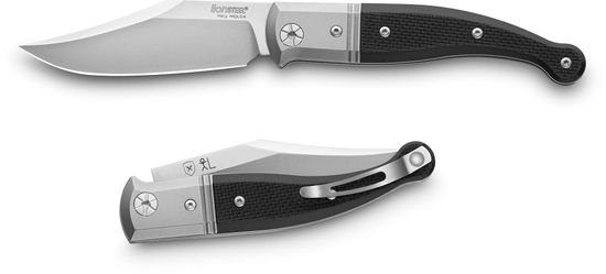Складной нож Lion Steel "Gitano" L/GT01 GBK c клинком из стали Сталь Niolox 1.4153.03 (SB1 steel) рукоять G10