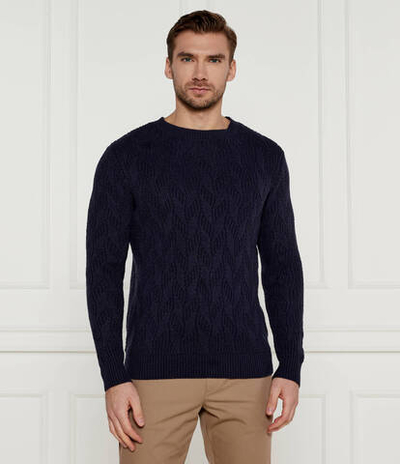 Свитер EVANDER GUESS - темно-синий(M4BR19 Z3HD1)