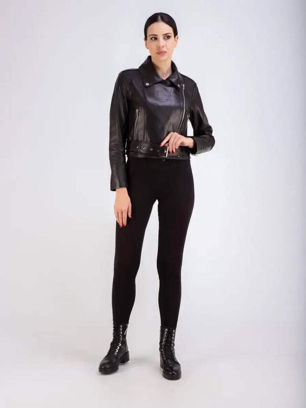 Косуха женская натуральная куртка кожаная Турция