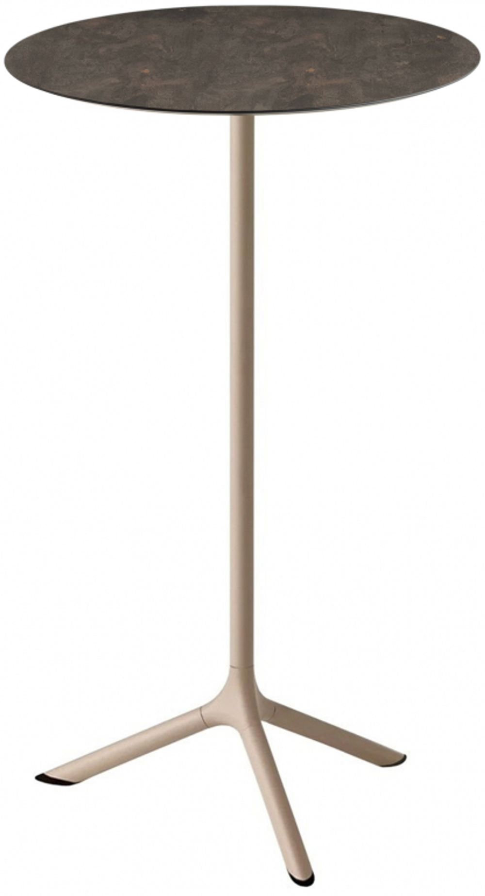 Стол ламинированный барный складной Scab Design Tripe Folding, тортора, кортен