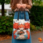 Сумка шоппер с принтом Zenless Zone Zero