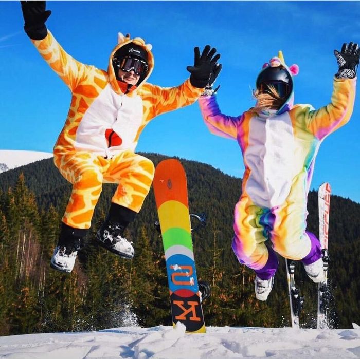 Как носить кигуруми зимой?