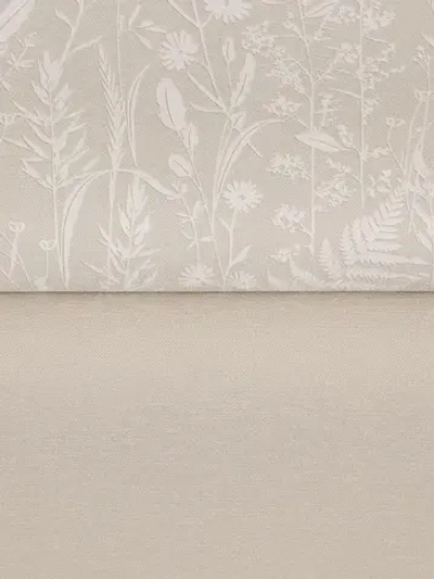 Обои флизелиновые 1,06 RENOWA 38201-02 Pole Текстильный фон Лён Рогожка Матовые Бежевые Метровые