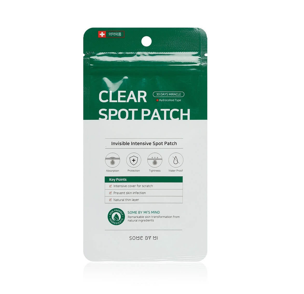Антибактериальные наклейки против прыщей Some By Mi 30 Days Miracle Clear Spot Patch