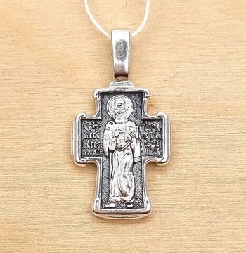 Крест православный. Распятие Христово. Николай Чудотворец.