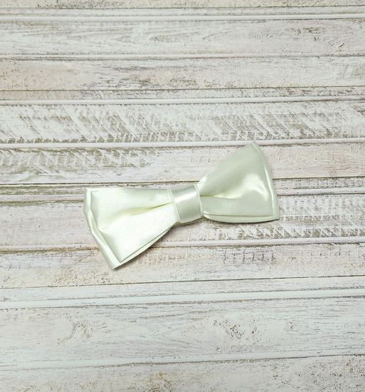 Галстук бабочка классика, лайм глянец