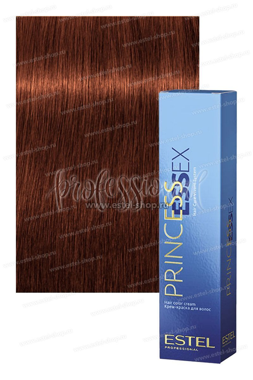 Крем-краска ESTEL PRINCESS ESSEX 7/4 Средне-русый медный 60 мл