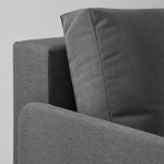 3-местный диван с кушеткой - IKEA BRUKSVARA/БРУКСВАРА ИКЕА, 203х85х80 см, черный