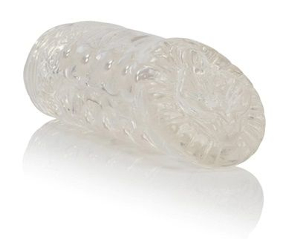 Мастурбатор с бусинами Stroke Master (Цвет: прозрачный)