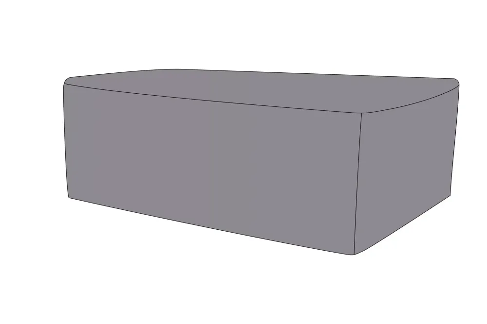 Защитный чехол на стол Латте 200×95×75 см, цвет серый