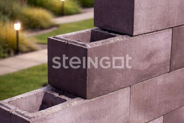 Архитектурный блок 500*200*200 Бурый камень (Stein Brown)