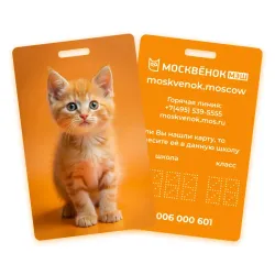 Карта Москвёнок CATS №5 (проход + питание)