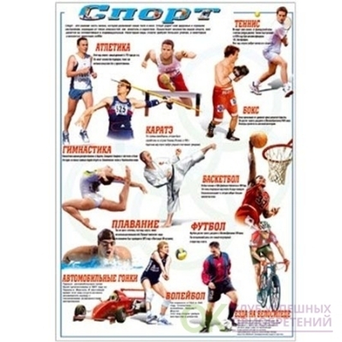 Плакат"Спорт" И 46025