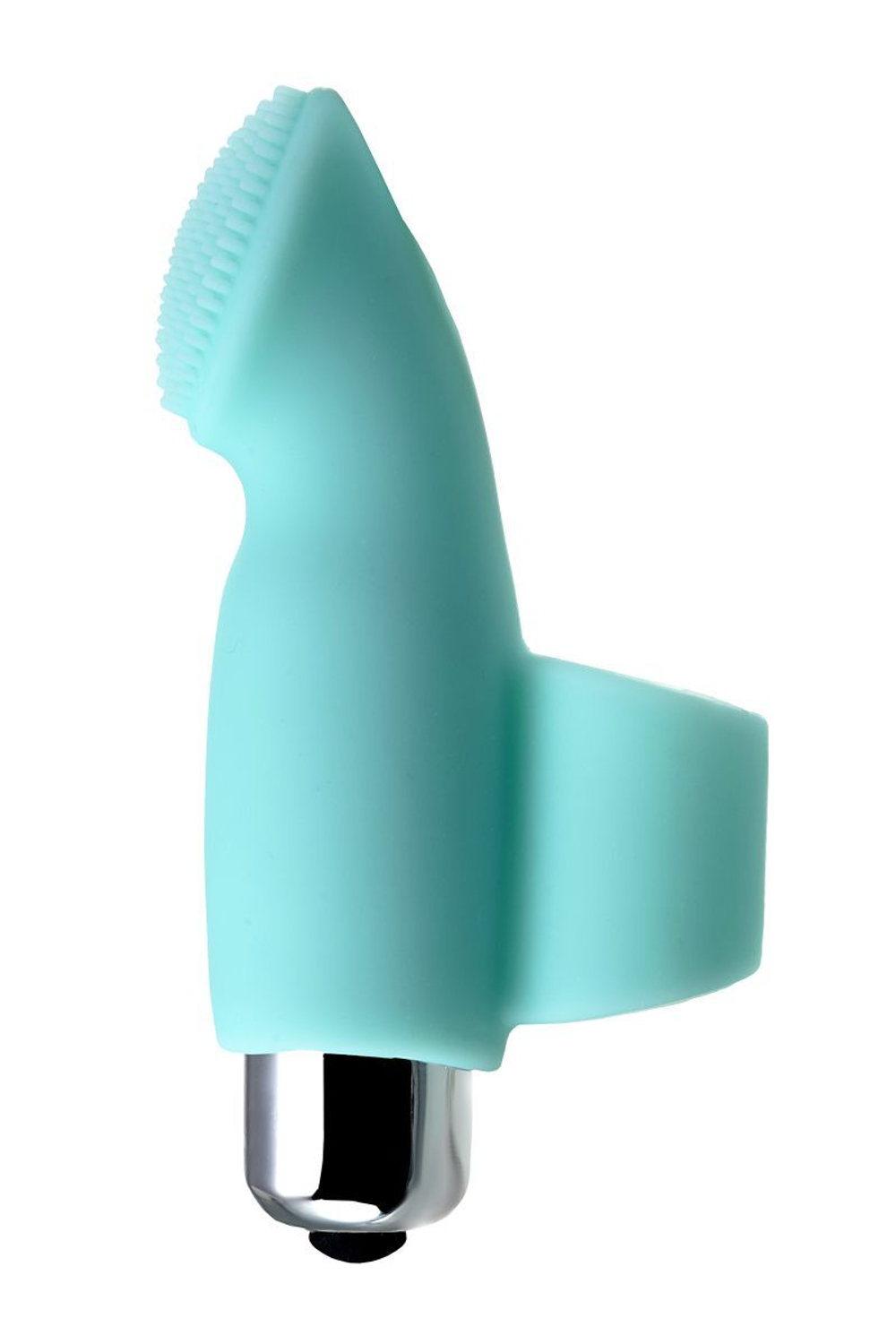 Мятная вибронасадка на палец для клиторальной стимуляции JOS BLISS - 9 см. (Цвет: мятный)