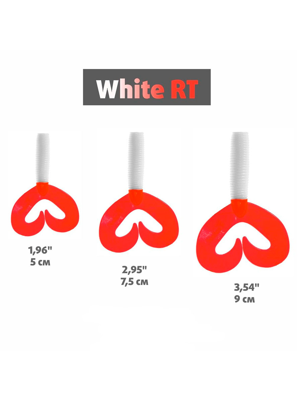 Твистер Helios Credo Double Tail 2,95"/7,5 см Cola 7шт. (HS-12-045)