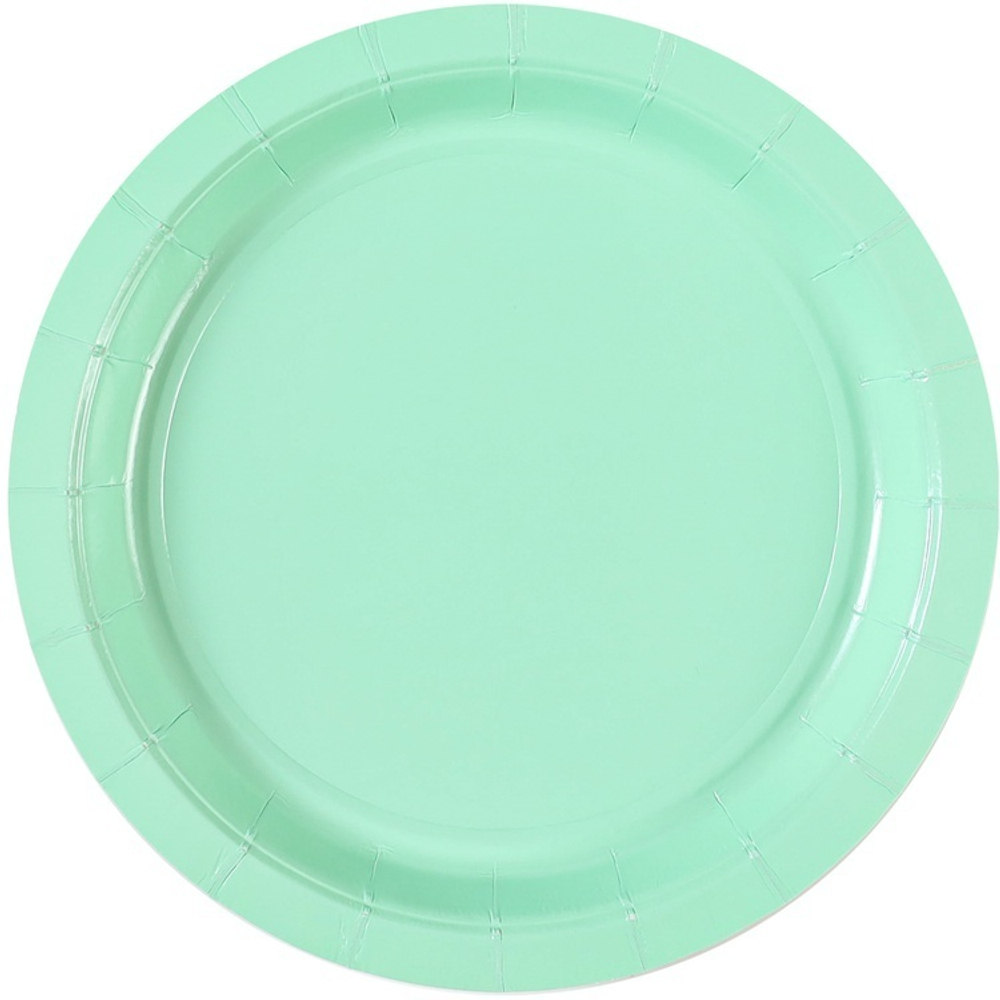 Тарелка Пастель мятная 17см 6шт/G