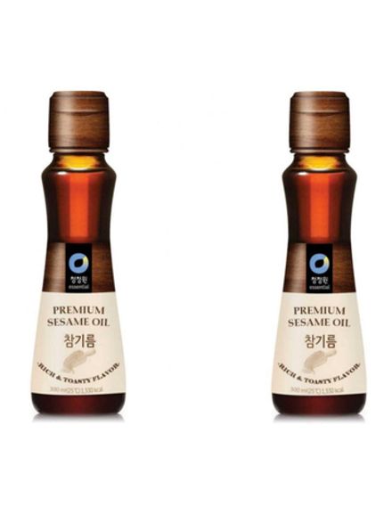 Daesang Масло кунжутное 300 мл, 2 шт