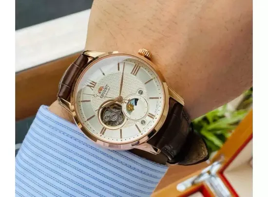 Мужские часы Orient RA-AS0009S10B механические с автоподзаводом