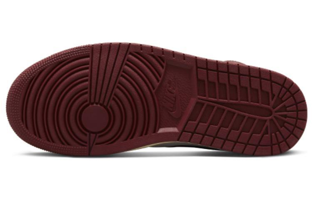 Кроссовки Jordan Air Jordan 1 Mid Se Wmns "Tiki Leaf" (Женская размерная сетка)