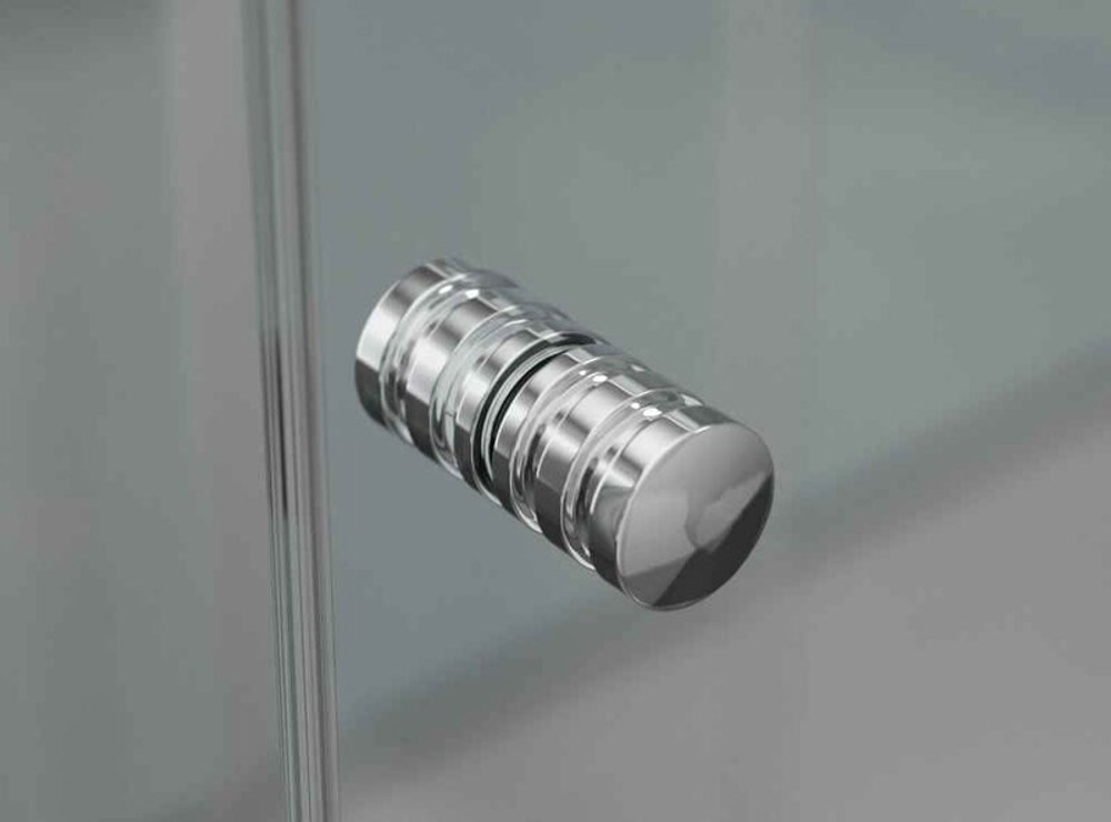 Душевое ограждение Ambassador Diamond 12011108R (120х90х200) прямоугольник,хром,стекло прозрачное,распашная-складная,1 место