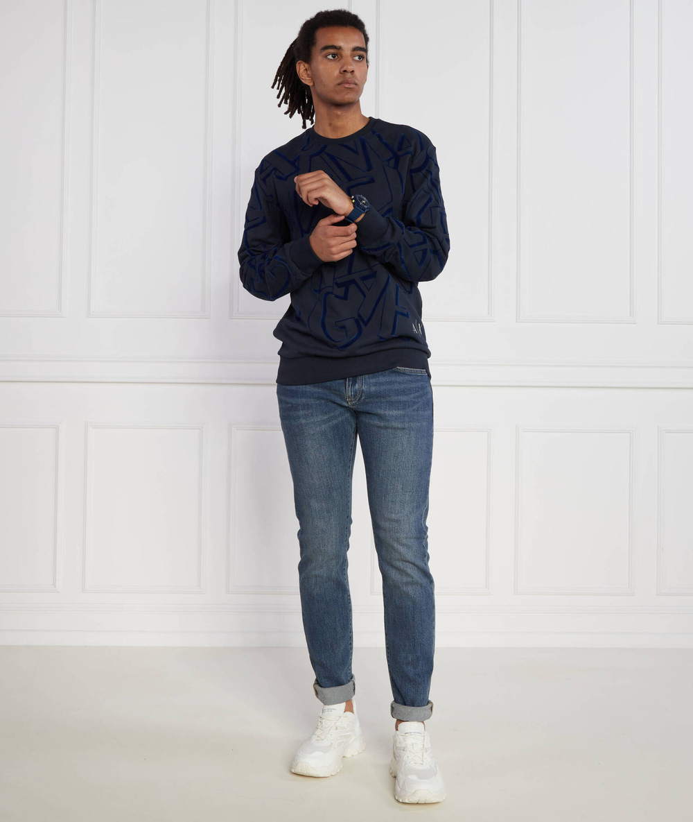 Худи Armani Exchange - темно-синий(6RZMBA ZJBWZ)
