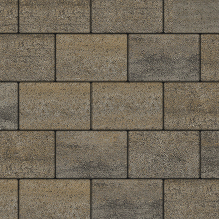 Тротуарная плитка ПРЯМОУГОЛЬНИК 300х200 мм - Искусственный камень Базальт