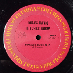 Винтажная виниловая пластинка LP Miles Davis Bitches Brew (USA 1975) Spanish Key