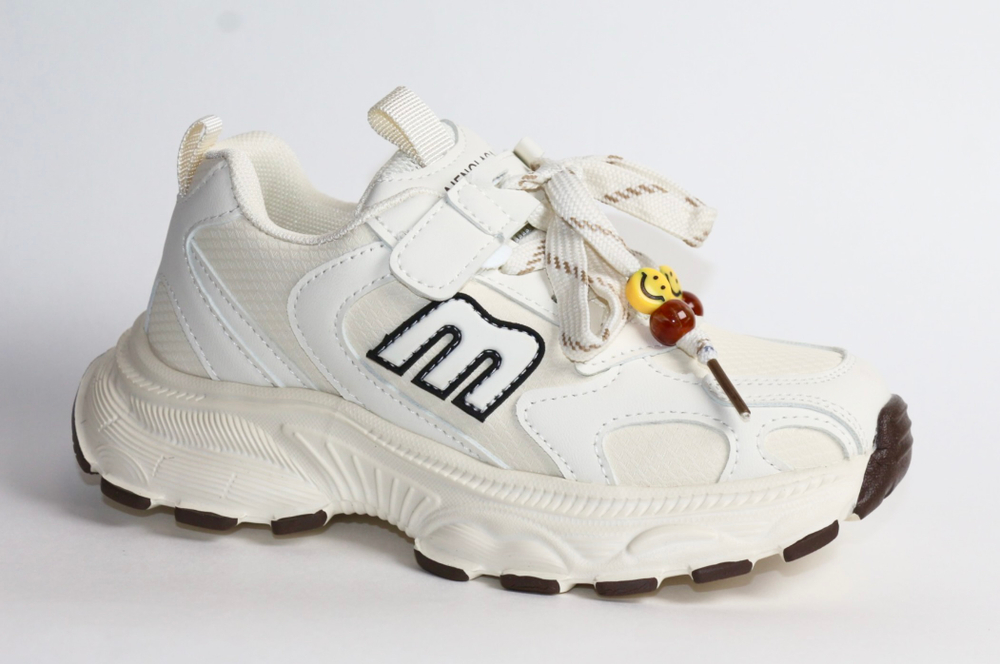 Кроссовки детские демисезонныее Пчёлка Доми арт. 8398-beige