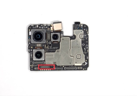 Motorola Edge 50 Pro (XT2403) - FPC коннектор дисплея (на плату)