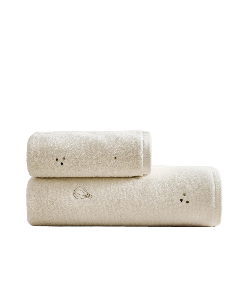 Zara Home Полотенце для лица и рук из хлопка, бежевый · 4680/013