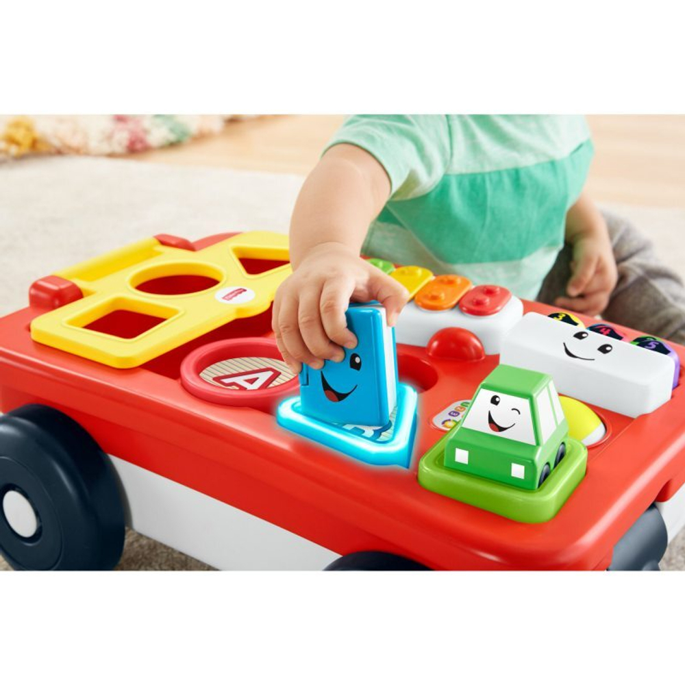 Fisher-Price Learn and Laugh - Обучающая коляска для щенков, вер. ПЛ ГХВ14