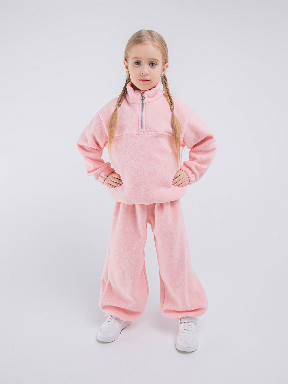 Костюм флисовый с олимпийкой "Бабл гам"