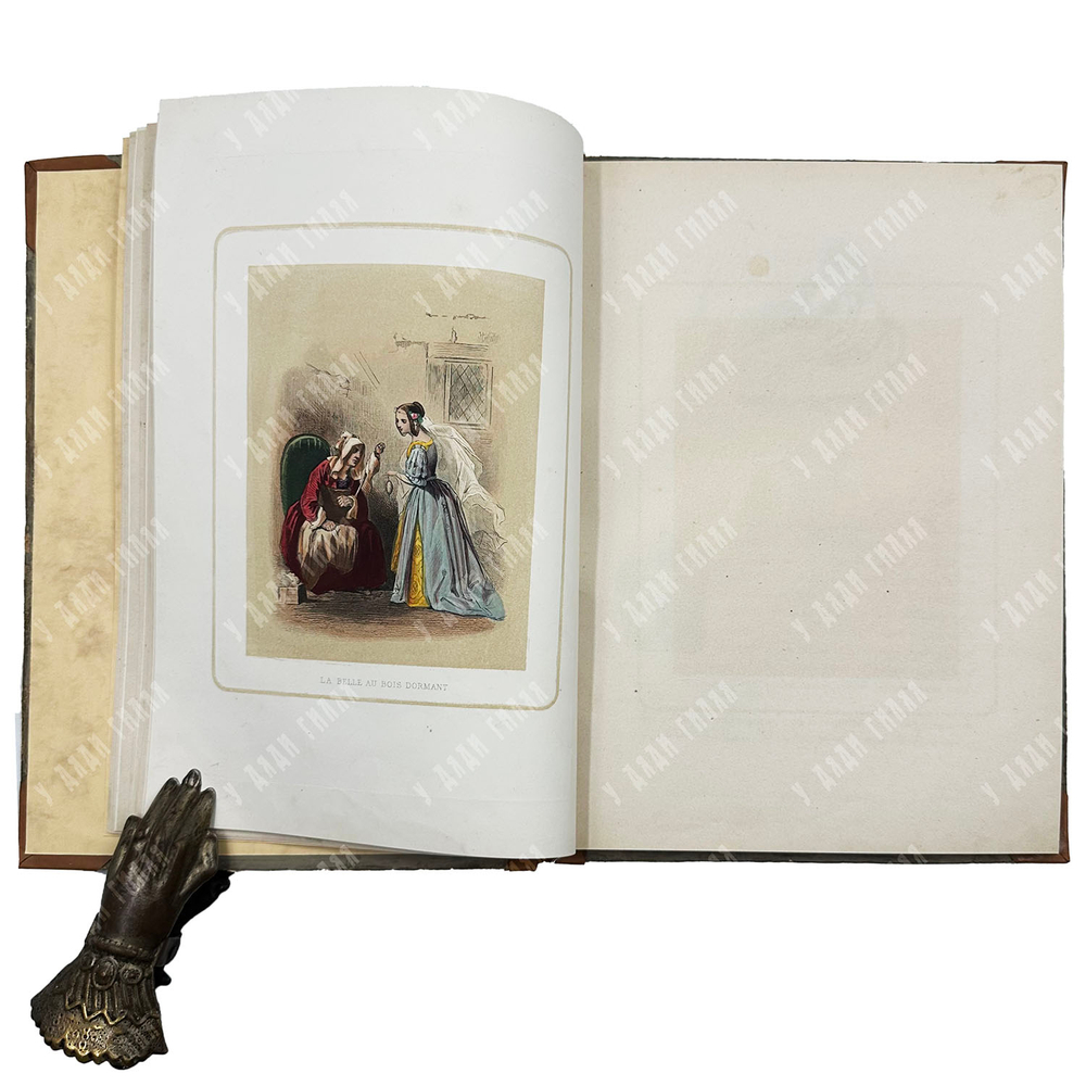 Les Contes des Fées de Charles Perrault./ Сказки фей Шарля Перро. Paris. Amedée Bédelet.1850