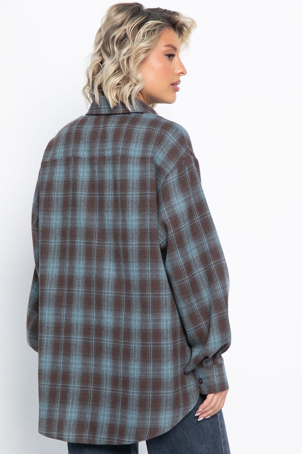 Рубашка Дэлли (шоколад) Б15108-7М LT Collection