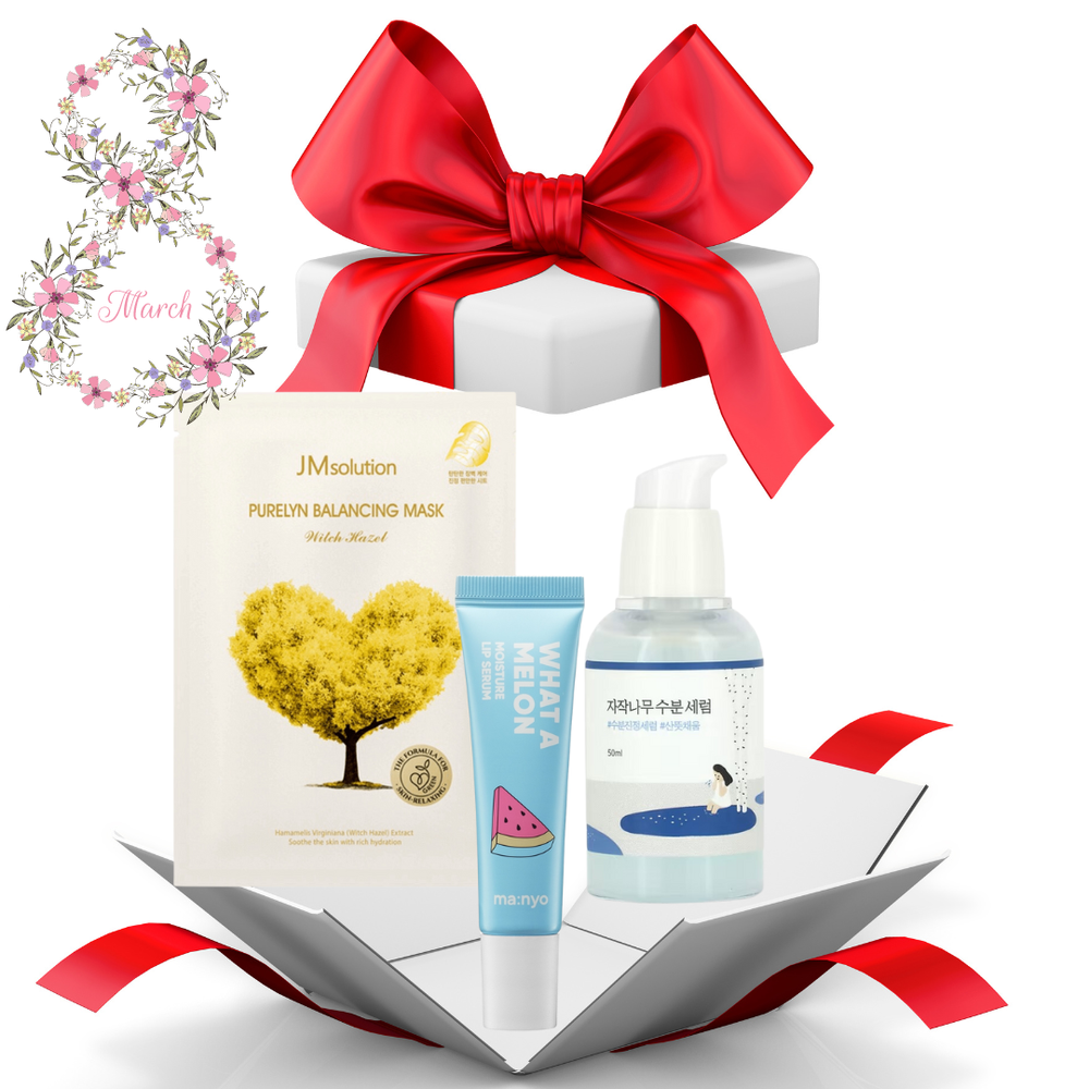 Подарочный набор "Нежная забота для кожи лица и губ"