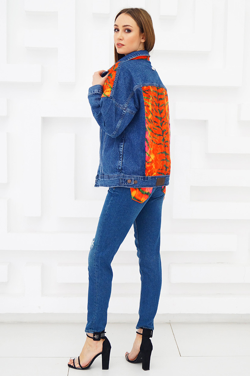 LIGVIANNI Джинсы Animal PRINT Jeans