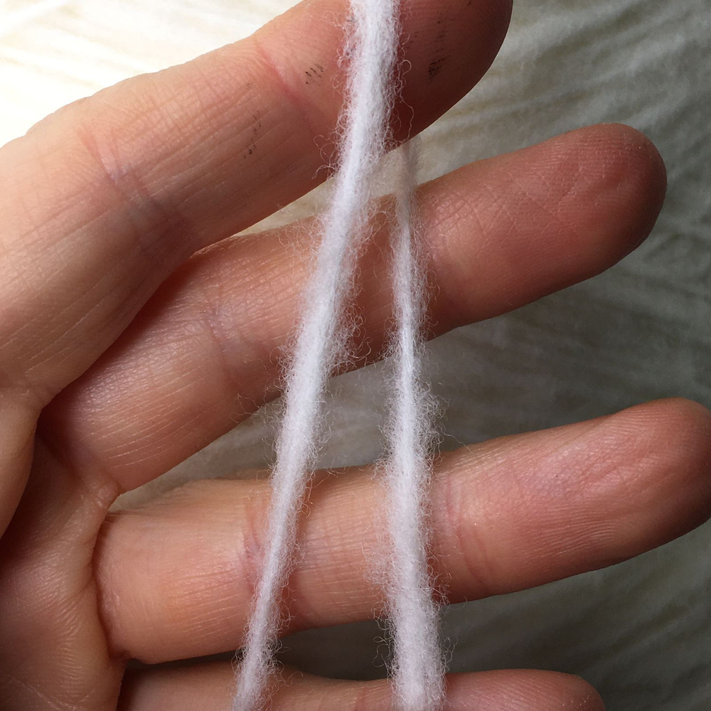 SOFFARAN - Filpucci; 75% вспушенный меринос,  25% п/а; 220м/100гр; col. 5001, цвет: белый, молочный;