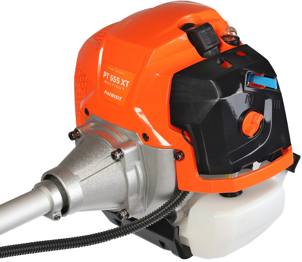 Мотокоса бенз PATRIOT PT 555 (1+1), 52сс, 3.0л.с, жест. вал, U-рук, катушка Comfort+3Т(250106230)