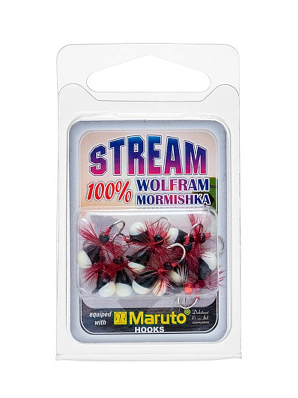 Мормышка рыболовная Nord Waters W с ушком Капля WUCAPL040BL 10шт/уп