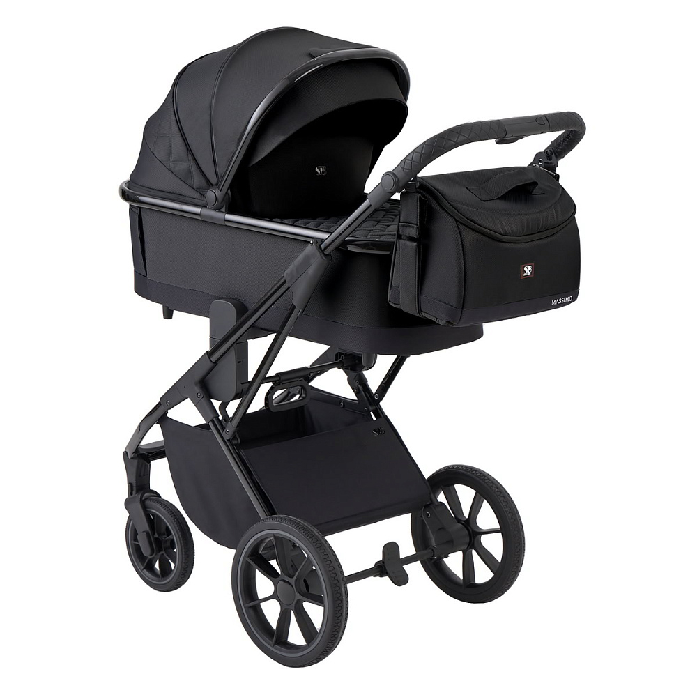 Детская коляска Sweet Baby Massimo SBL 2 в 1 Black