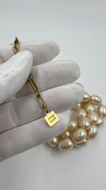 Колье «жемчужное» тройное Anne Klein