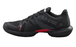 Мужские кроссовки для Падел Wilson Bela Pro - black/ebony/poppy red