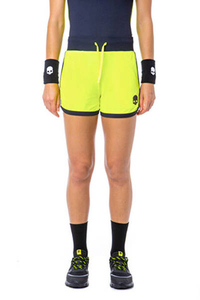Женские Шорты теннисные Hydrogen Tech Shorts Woman - fluo yellow