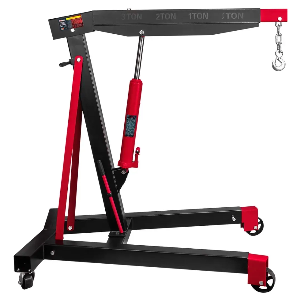 Кран гидравлический 3т FORCEKRAFT FK-TRA30502B (из 2-х частей)