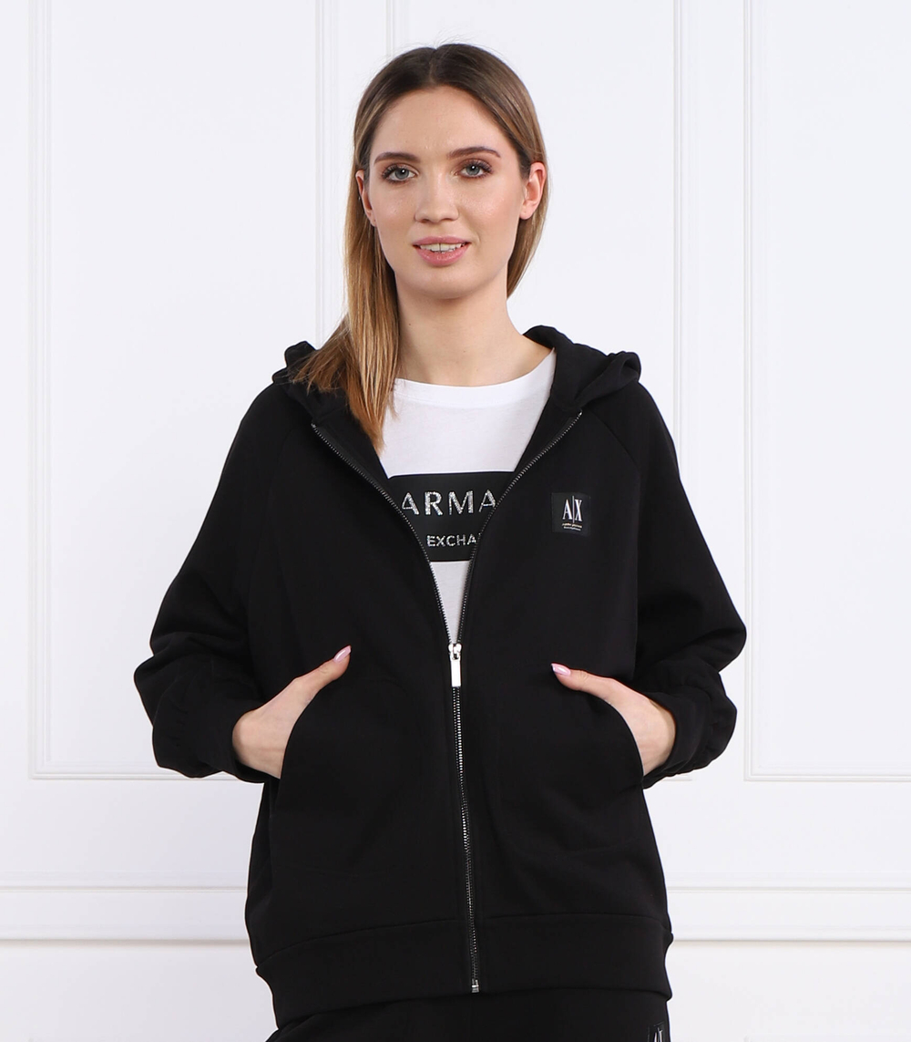 Худи Armani Exchange - черный(3RYM88 YJDVZ)