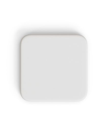 Lura Столешница из цемента, белая 70 x 70 см