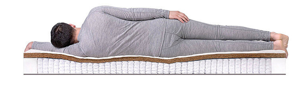 Матрас Dreamline Great Comfort Cocos Soft 1000 пружинный 160х190 см