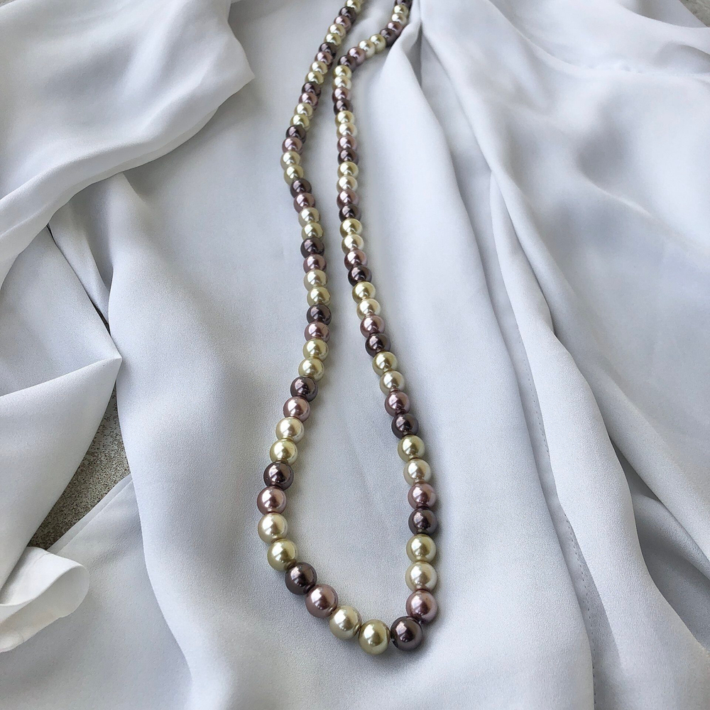 Бусы перламутр пастель 82022082