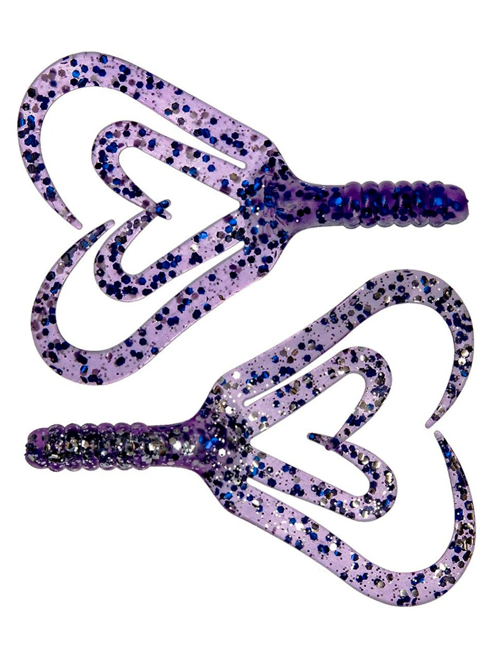 Твистер Helios Credo Four Tail 3,35"/8,5 см Cola 10шт. (HS-20-045)